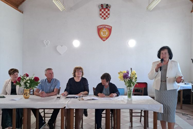 Izvještajna skupština  Udruge umirovljenika Ernestinovo